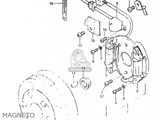 MAGNETO - DR500 1983 (D) USA (E03)
