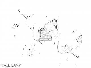 TAIL LAMP - DR500 1983 (D) USA (E03)