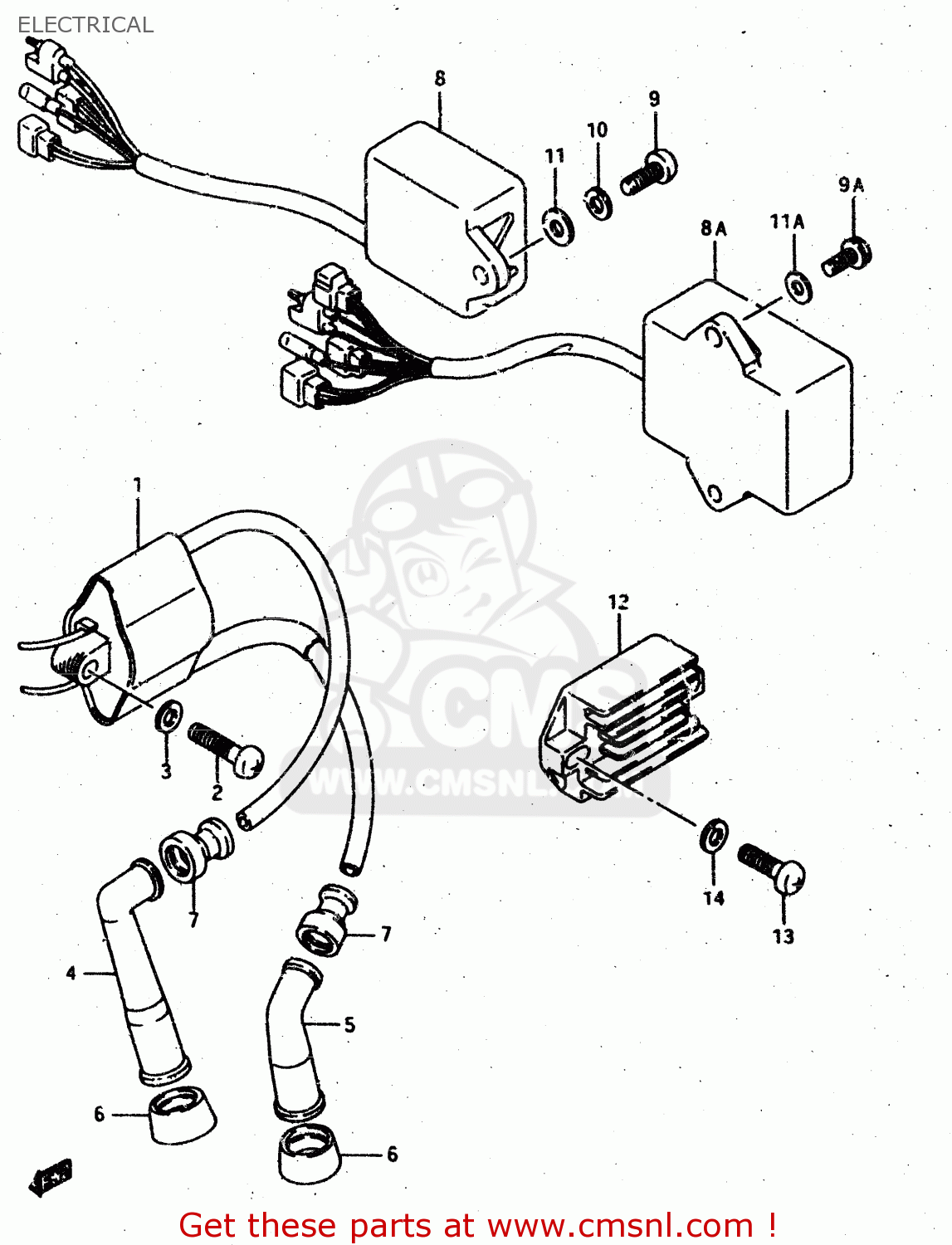 ELECTRICAL DR500R 1986 (G)