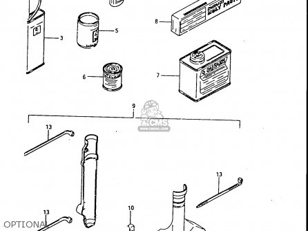 OPTIONAL - DR500R 1986 (G)