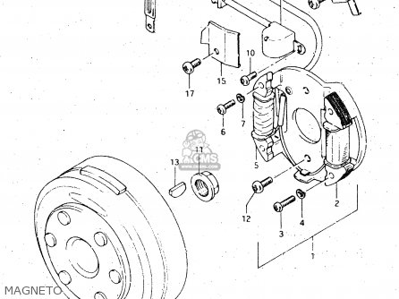MAGNETO - DR500S 1983 (D)