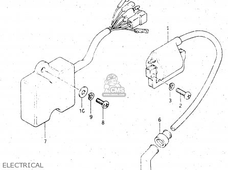 ELECTRICAL - DR500S 1984 (E)