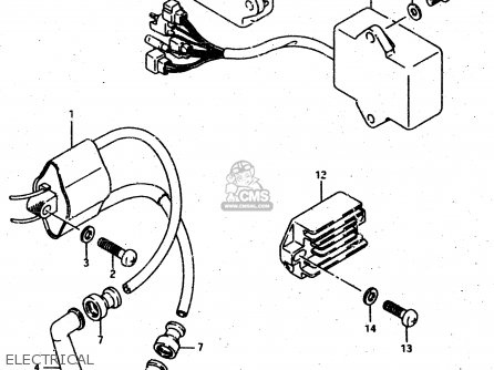 ELECTRICAL - DR500S 1987 (H)