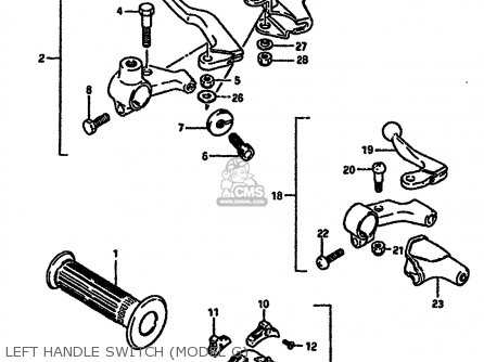 Suzuki DR600R 1988 (J) (E02 E04 E06 E15 E16 E17 E18 E22 E24 E25 E34 E53 ...