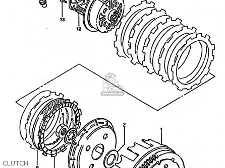 CLUTCH - DR600R1989 (K)