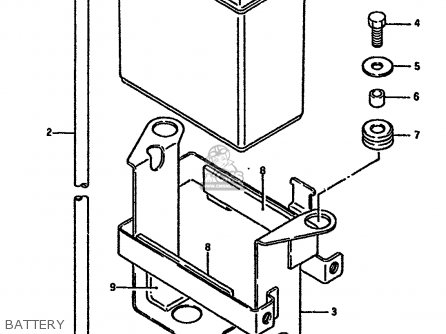 BATTERY - DR600R1989 (K)