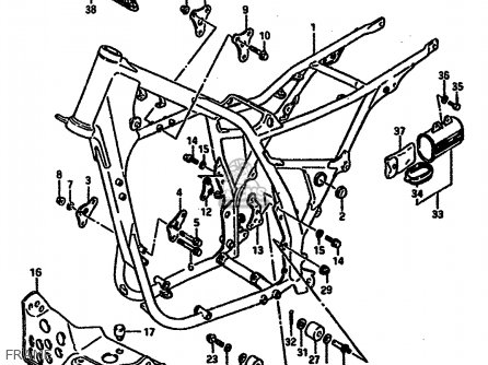 FRAME - DR600R1989 (K)