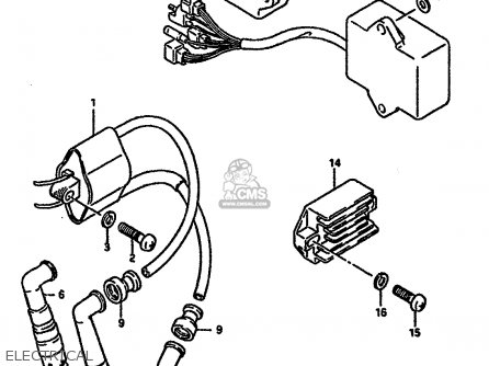 ELECTRICAL - DR600RU 1989 (K)