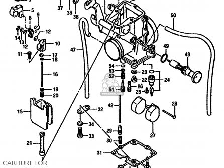 CARBURETOR - DR600SU 1989 (K) GERMANY (E22)