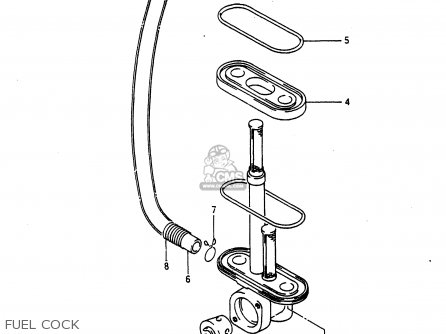 FUEL COCK - DR650R 1990 (L) (E2 E4 E15 E16 E17 E18 E21 E22 E24 E25 E34 E39 E