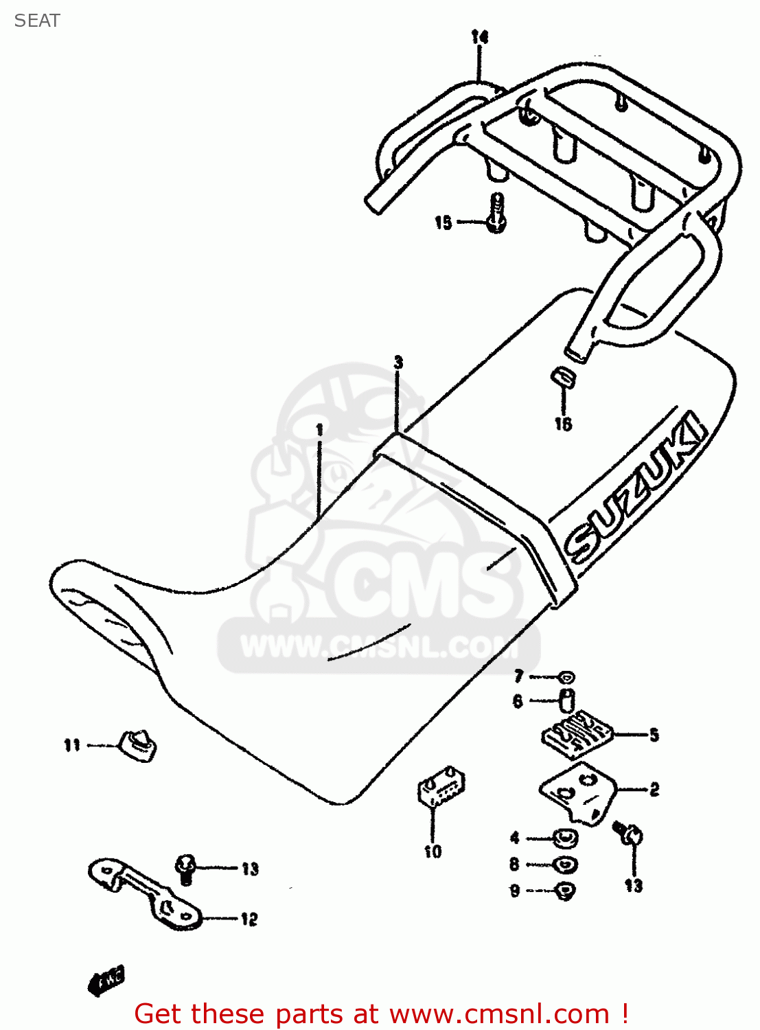 SEAT DR650R 1992 (N) (E02 E04 E17 E18 E21 E22 E24 E34 E53)