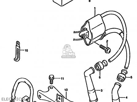 ELECTRICAL - DR650R 1993 (P) (E04 E17 E18 E21 E22 E24 E34 E53)