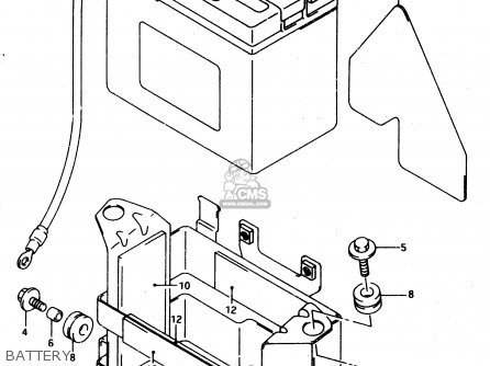 BATTERY - DR650RE 1994 (R) (E02 E04 E17 E18)