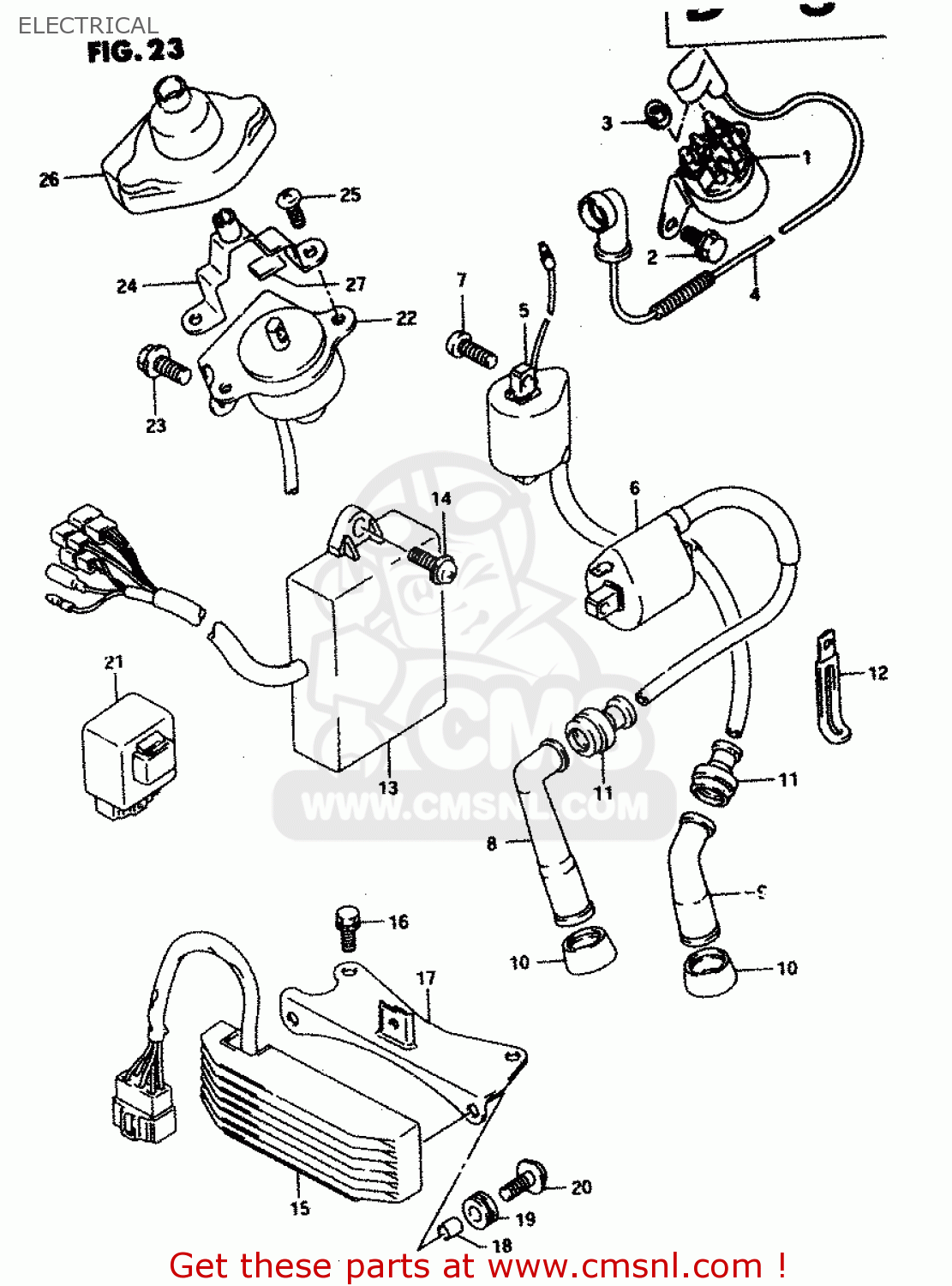 ELECTRICAL DR650RE 1995 (S) (E02 E04 E18)