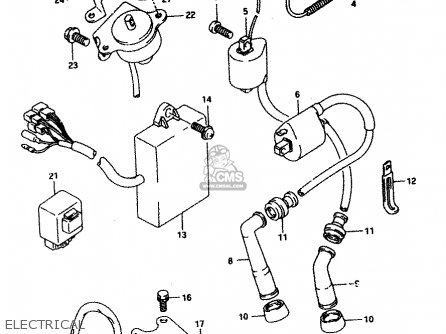 ELECTRICAL - DR650REU 1994 (R) (E22)