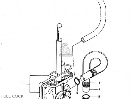 FUEL COCK - DR650REU 1995 (S) (E22)