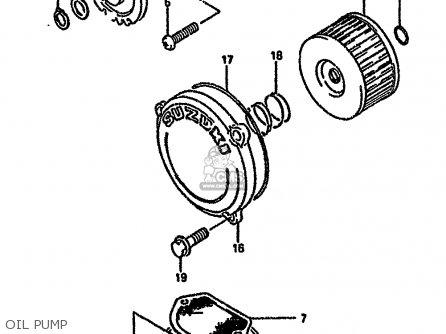 OIL PUMP - DR650RSE 1994 (R) (E04 E18 E21 E22 E34 E53)