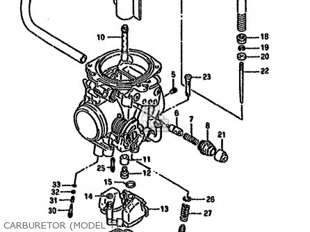 CARBURETOR (MODEL T) - DR650RSEU 1996 (T) GERMANY (E22)