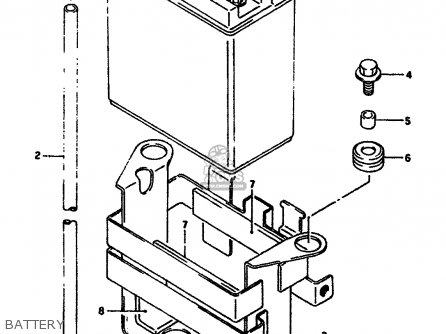 BATTERY - DR650RSU 1990 (L) GERMANY (E22)