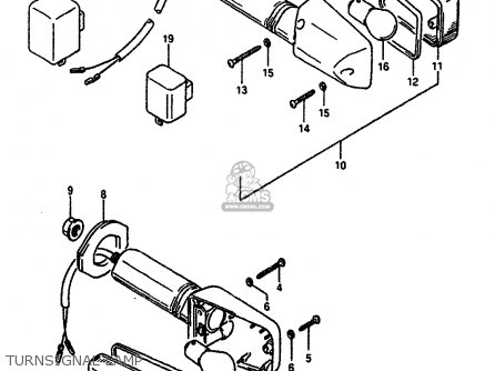 TURNSIGNAL LAMP - DR650RSU 1991 (M) GERMANY (E22)