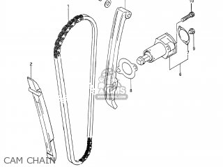 CAM CHAIN - DR650S 1990 (L) USA (E03)