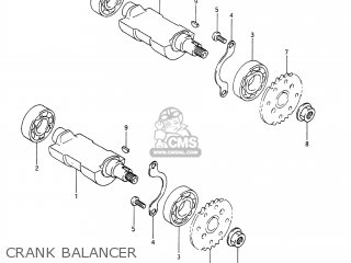 CRANK BALANCER - DR650S 1991 (M) USA (E03)