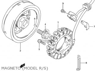 MAGNETO (MODEL R/S) - DR650SE 1992 (N) USA (E03)