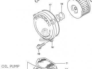 OIL PUMP - DR650SE 1992 (N) USA (E03)