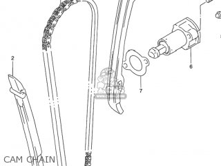 CAM CHAIN - DR650SE 1993 (P) USA (E03)