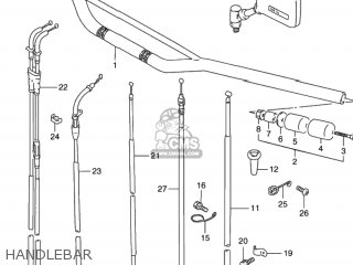 HANDLEBAR - DR650SE 1994 (R) USA (E03)