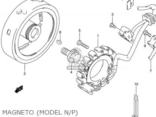MAGNETO (MODEL N/P) - DR650SE 1994 (R) USA (E03)