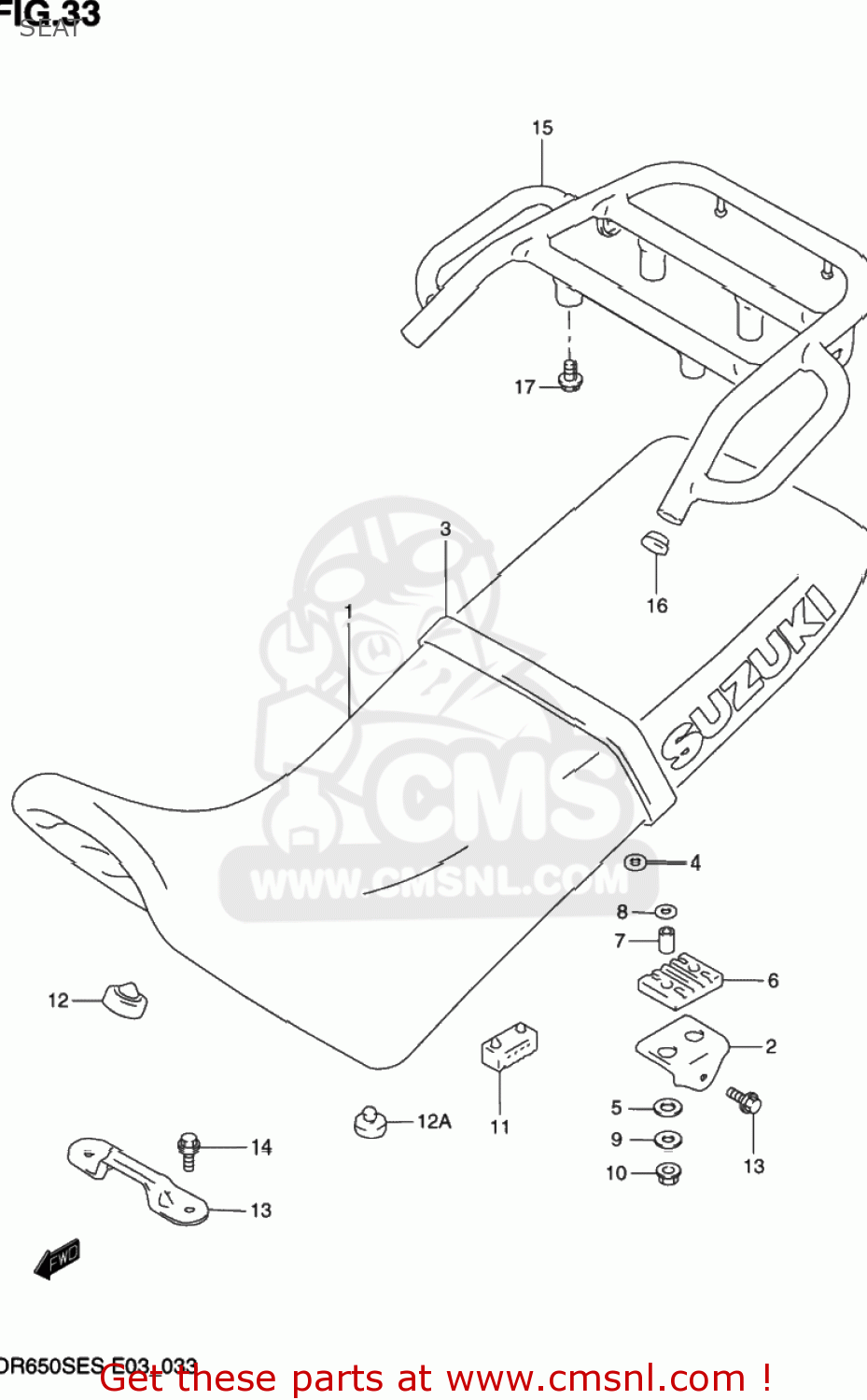 SEAT DR650SE 1995 (S) USA (E03)