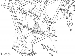 FRAME - DR650SE 1995 (S) USA (E03)