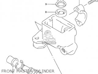 FRONT MASTER CYLINDER - DR650SE 1995 (S) USA (E03)