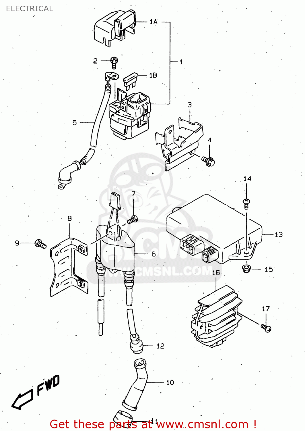 ELECTRICAL DR650SE 1996 (T) (E02 E04 E17 E18 E22 E24 E34 E37) P37