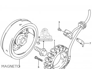 MAGNETO - DR650SE 1996 (T) USA (E03)