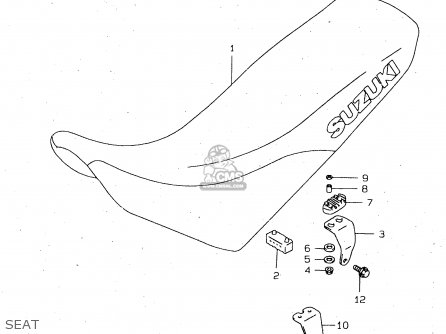 SEAT - DR650SE 1997 (V) (E02 E04 E17 E18 E22 E24 E34)