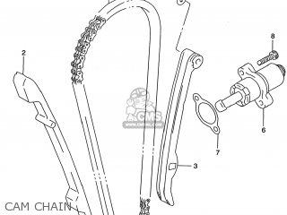 Suzuki DR650SE 1997 (V) USA (E03) parts lists and schematics