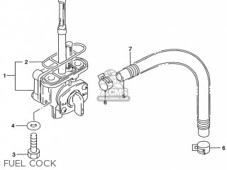 FUEL COCK - DR650SE 1997 (V) USA (E03)