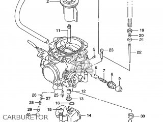 CARBURETOR - DR650SE 1998 (W) USA (E03)