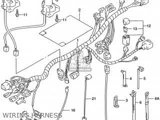 WIRING HARNESS - DR650SE 1998 (W) USA (E03)