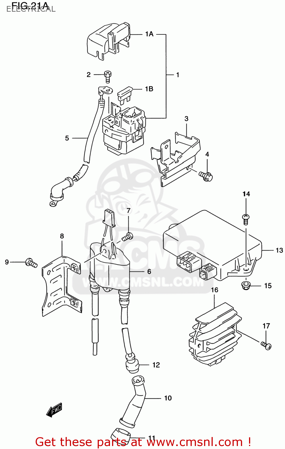 ELECTRICAL DR650SE 1999 (X) USA (E03)