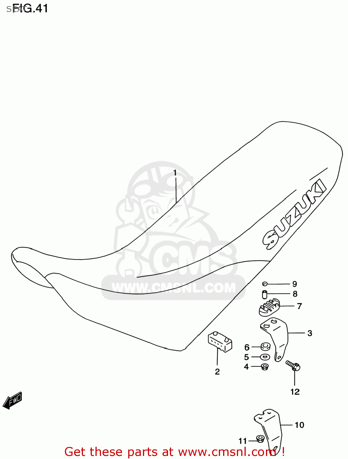 SEAT DR650SE 1999 (X) USA (E03)