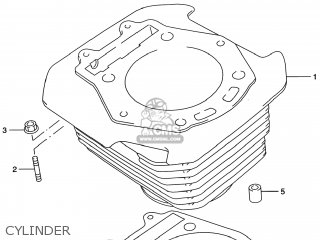 CYLINDER - DR650SE 1999 (X) USA (E03)
