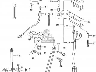 SPEEDOMETER - DR650SE 1999 (X) USA (E03)