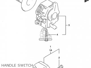HANDLE SWITCH - DR650SE 2000 (Y) USA (E03)