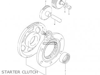 STARTER CLUTCH - DR650SE 2001 (K1) USA (E03)