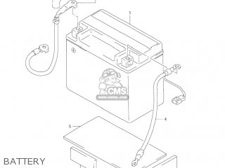 BATTERY - DR650SE 2002 (K2) USA (E03)