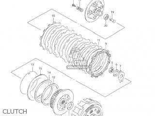 CLUTCH - DR650SE 2002 (K2) USA (E03)