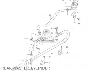 REAR MASTER CYLINDER - DR650SE 2002 (K2) USA (E03)